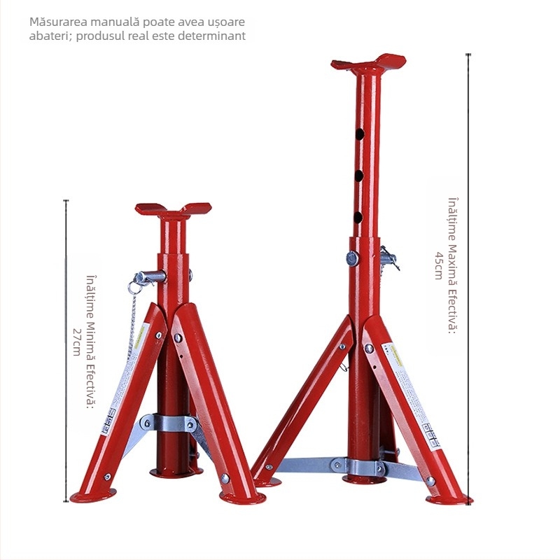 Suport pliabil pentru reparații auto, en-gros, suport de securitate pliabil, suport retractabil pentru cric 2T3T