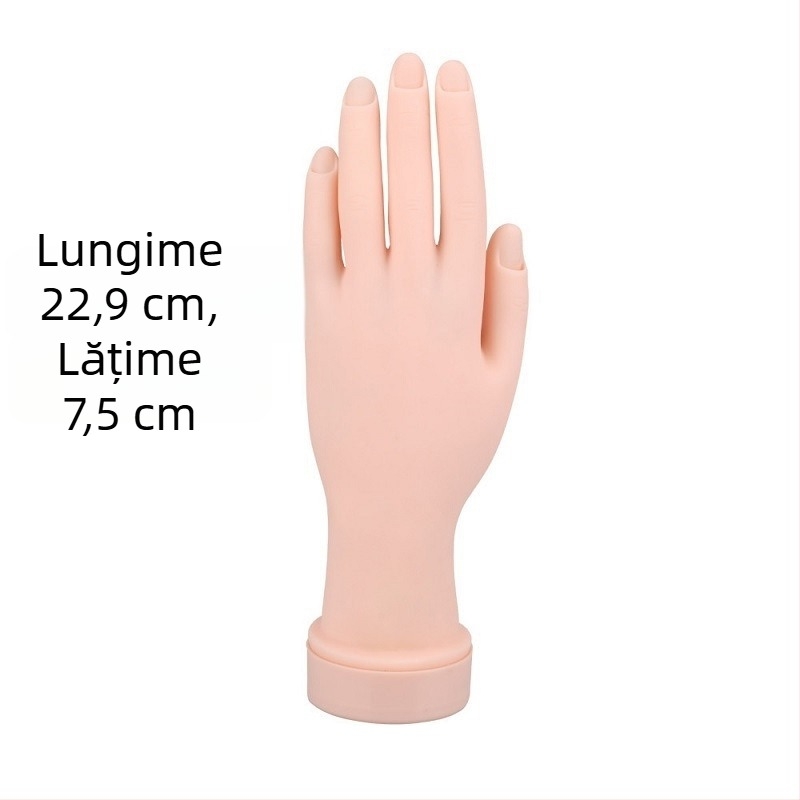 Exersare unghii artă mână falsă unghii flexibile mână falsă practică unghii artă mână falsă palmă falsă