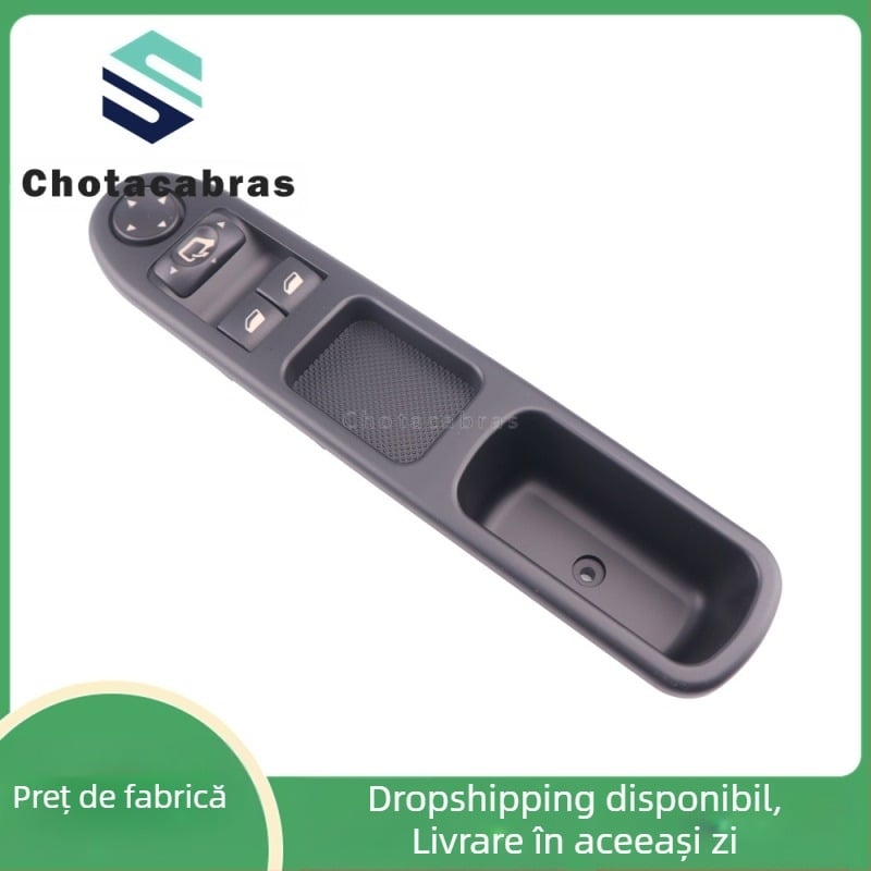 Aplicabil pentru Peugeot 307 00-05, comutator regulator geam auto, comutator de control geam electric 6554.E4