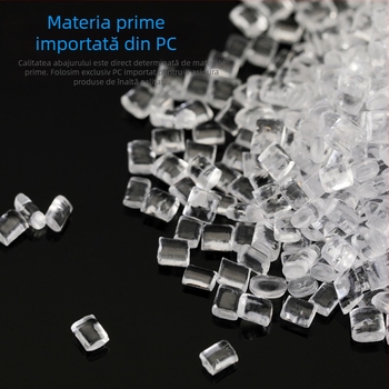 Compatibil cu carcasa farurilor Outlander 04-06 Mitsubishi Outlander EX, carcasă transparentă pentru lampă, mască de protecție