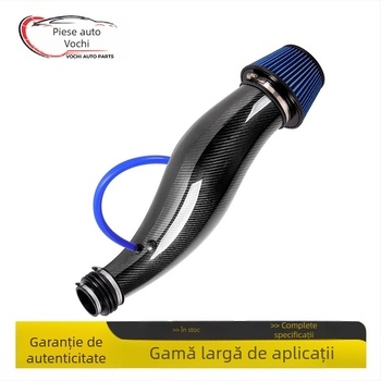 Filtru de aer modificat pentru admisie auto, tip „cârnaț”, cu cap de ciupercă din fibră de carbon, potrivit pentru Honda Civic 92-00