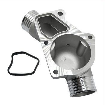 Carcasă termostat auto potrivită pentru carcasa termostatului BMW 11531722531 carcasă țeavă argintie