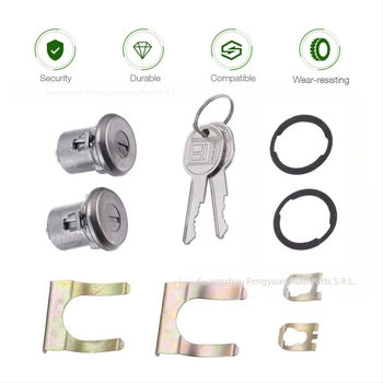 Potrivit pentru cilindru de încuietoare de ușă Chevrolet, 2 chei, cheie cilindru de încuietoare Buick 5070006 DL15802 DL15800