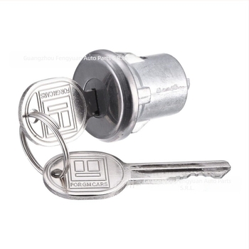 Potrivit pentru cilindru de încuietoare de ușă Chevrolet, 2 chei, cheie cilindru de încuietoare Buick 5070006 DL15802 DL15800