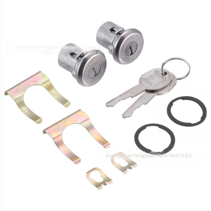 Potrivit pentru cilindru de încuietoare de ușă Chevrolet, 2 chei, cheie cilindru de încuietoare Buick 5070006 DL15802 DL15800