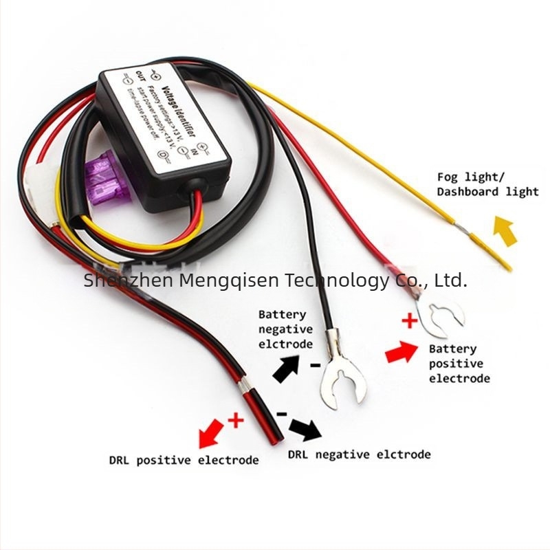Mengqisen Mk-211, controler multifuncțional cu LED pentru lumini de zi, linie de întârziere pentru reducerea luminii de zi