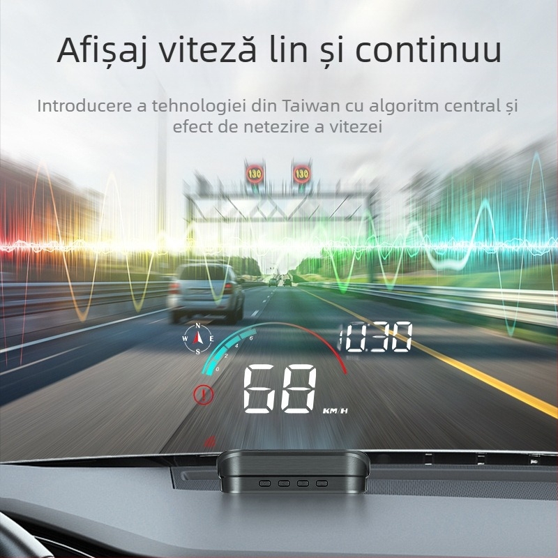 2023 nou M22 afișaj head-up auto HUD GPS vitezometru universal decorare electronică auto Shenzhen