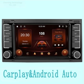Exclusiv transfrontalier pentru Touareg Metris de 7 inch, control central, navigație auto Android, GPS, cameră de mers înapoi, dispozitiv multifuncțional