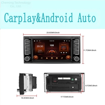 Exclusiv transfrontalier pentru Touareg Metris de 7 inch, control central, navigație auto Android, GPS, cameră de mers înapoi, dispozitiv multifuncțional