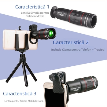 Telescop cu obiectiv teleobiectiv pentru telefon mobil 18X25X, telescop de înaltă definiție, artefact de concert, livrare gratuită transfrontalieră