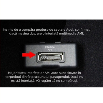 Aplicabil pentru Audi Volkswagen Mercedes-Benz AMI auto USB ADM cablu de date A4L A5 A8 Q5 interfață muzicală audio