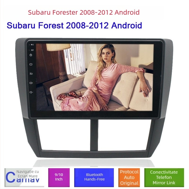 Pentru Subaru Forester 2008-2012, sistem de navigație auto inteligent cu ecran mare Android dedicat, GP