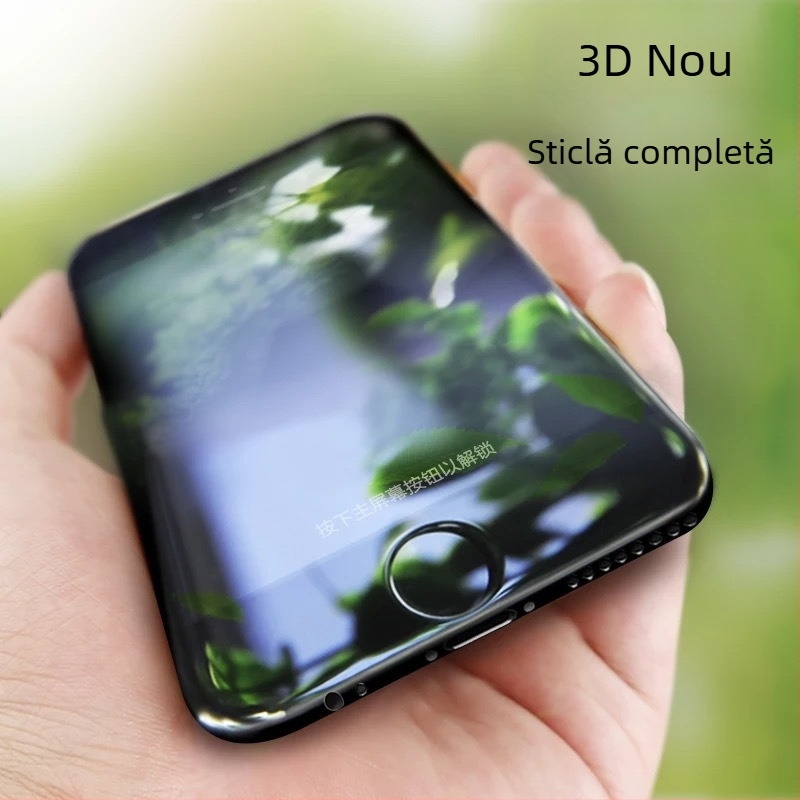 Potrivit pentru iPhone 13, folie securizată 3D, ecran complet, compatibilitate completă, autocolant de protecție pentru telefonul mobil Apple 12ProMax/13Pro