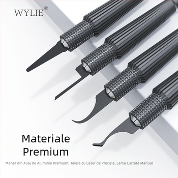 Cuțit multifuncțional Willy Wl-365 (Blade Warrior) pentru lustruit și îndepărtarea lipiciului, special conceput pentru repararea plăcilor de bază ale telefoanelor mobile