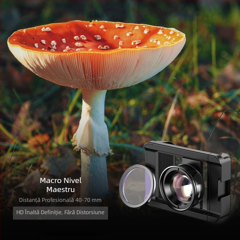 Lentilă macro pentru telefon mobil, lentilă optică cu CPL, pentru fotografie, bijuterii, fotografiere de insecte, microscop, obiectiv pentru smartphone
