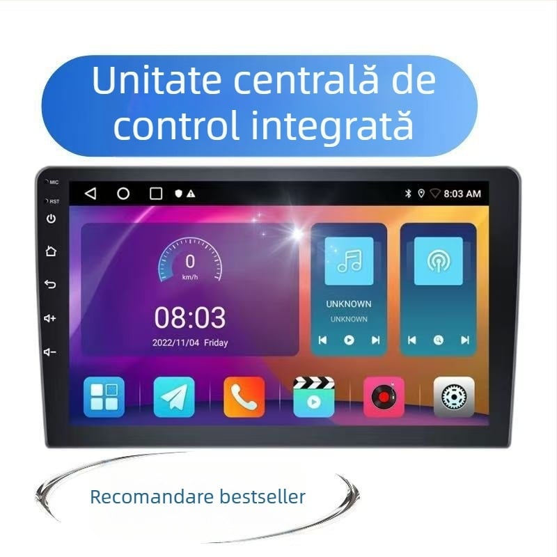 Sistem Android de 9 inch, navigație Bluetooth Carplay, mașină inteligentă multifuncțională, 2+64g