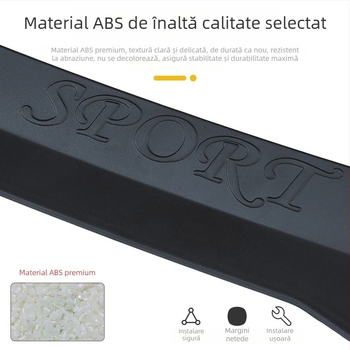 Accesorii de modificare auto pentru SUV hatchback, tip pastă, eleron portbagaj neperforat, tip explozie