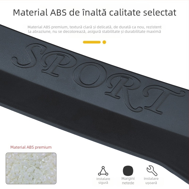 Accesorii de modificare auto pentru SUV hatchback, tip pastă, eleron portbagaj neperforat, tip explozie