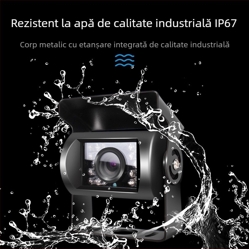 Cameră de autobuz cu infraroșu, 24V, mașină de marfă, vedere nocturnă HD, vedere spate, cap de imagine CCD direct din fabrică