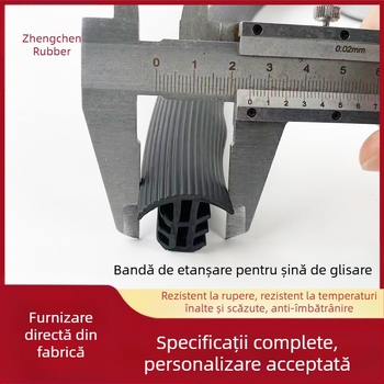 Bandă de etanșare șină modificată pentru Mercedes-Benz V260, bandă de etanșare pentru șină glisantă pentru scaun V260l, bandă modificată pentru ornamente interioare Vito