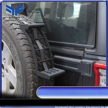 Potrivit pentru scară de urcare pentru anvelopele din spate de tip vehicul off-road, scară de urcare pentru anvelopele de rezervă off-road, scară auxiliară de îmbarcare pentru anvelopele de rezervă