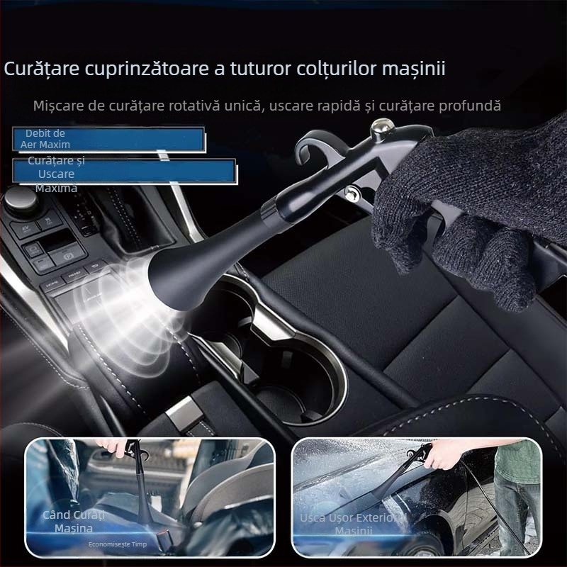 Pistol de curățare auto transfrontalier nou, de vânzare fierbinte, multifuncțional, puternic, pentru curățarea tuburilor, pistol de curățare chimică Tornado