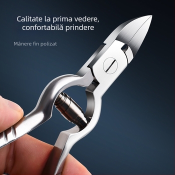 Clește de dovleac din oțel inoxidabil, clește pentru piele moartă, foarfece pentru șanțuri de unghii cu olecranon, clește de unghii, instrumente de înfrumusețare și unghii dure, unghii încarnate, clește de dovleac mare