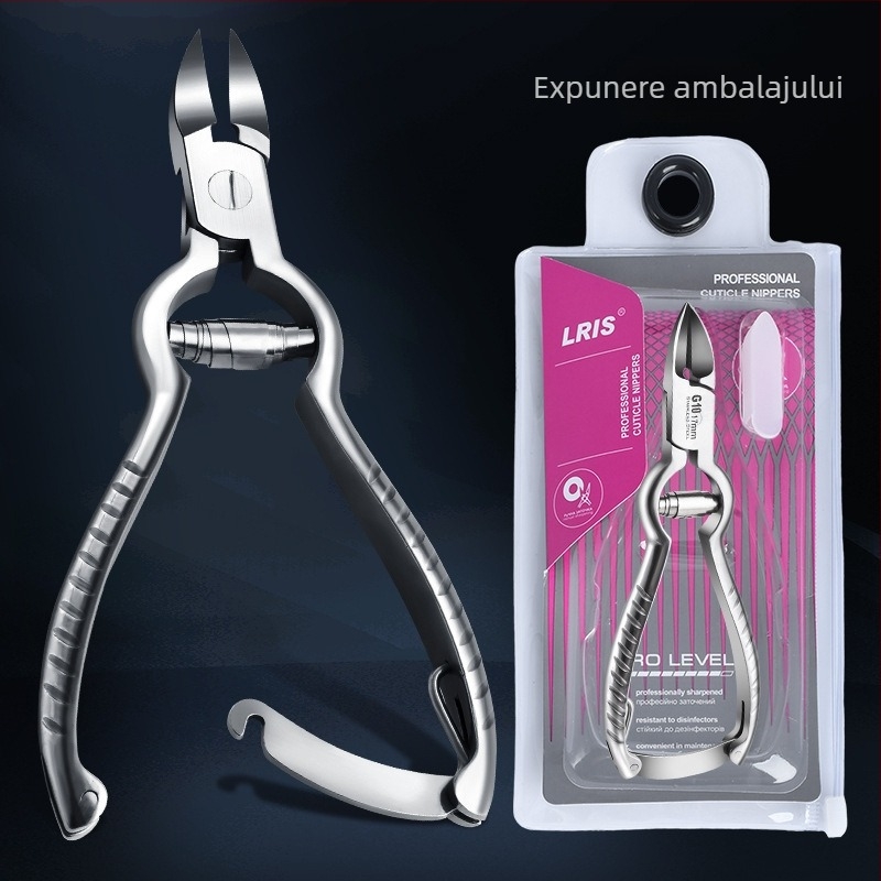 Clește de dovleac din oțel inoxidabil, clește pentru piele moartă, foarfece pentru șanțuri de unghii cu olecranon, clește de unghii, instrumente de înfrumusețare și unghii dure, unghii încarnate, clește de dovleac mare