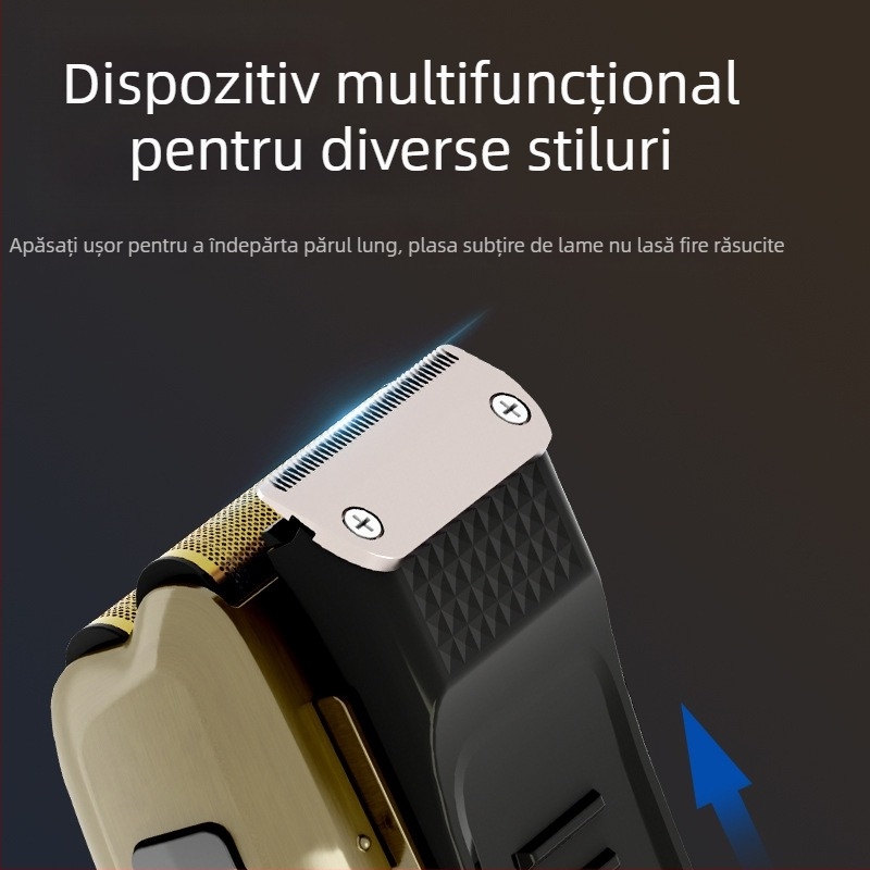 Scttomon Retro cu piston electric ras cuțit dublu plasă albire ras reîncărcabilă lavabilă purtător