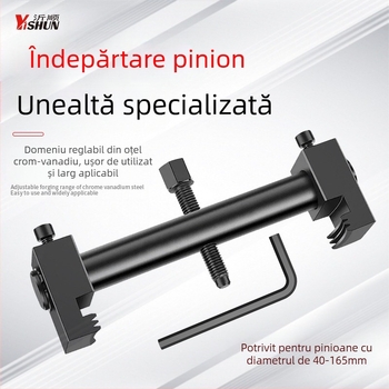 Instrument special pentru extragerea discului fuliei arborelui cotit, pentru îndepărtarea rotorului ventilatorului volanului, pentru extragerea rulmentului motorului