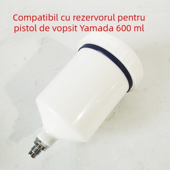 Potrivit pentru pistolul de vopsit din plastic Yantian Supernova Bellaria Black Knife, recipient de 600 ml
