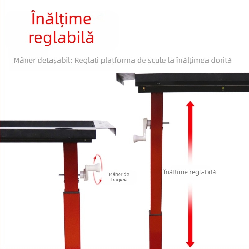 Instrument de reparare a loviturilor auto, tavă auto, recuperare a loviturilor, rangă, manetă, depozitare auto, cărucior de reparații auto transfrontalier