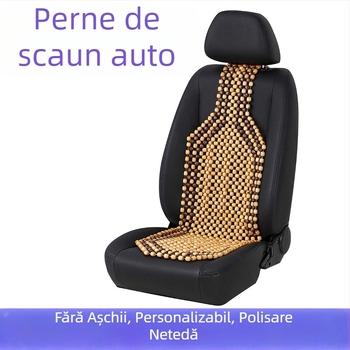 Pernă auto, covoraș de răcire de vară, o singură bucată, camion, ventilație de vară, mărgele respirabile, pernă de scaun, covoraș de vară, Four Seasons, mărgele universale din lemn