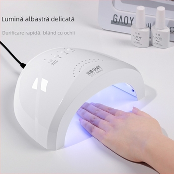 Lampă de unghii cu LED Gaoy Goya, aparat de fototerapie, instrument de ojă de uz casnic, lampă de copt cu uscare rapidă de mare putere în 5 secunde, profesională