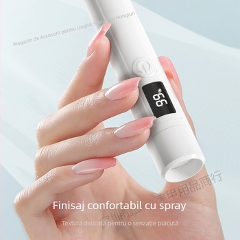 Lampă portabilă cu cap din silicon pentru terapie cu lumină pentru unghii, cu stocare de energie, produs nou transfrontalier