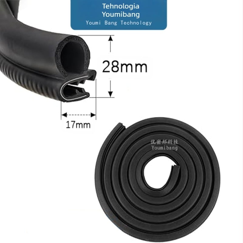 Bandă de etanșare pentru ușă auto, Bandă de etanșare universală pentru ușă din mijloc, Bandă de etanșare pentru dulap, Bandă de etanșare triplă compozită pentru cabină