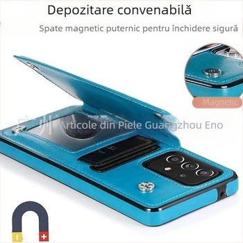 Carcasă din piele pentru iPhone 12, cu cusături, populară japoneză Letian, cataramă laterală, lucrată manual, cu ciucure