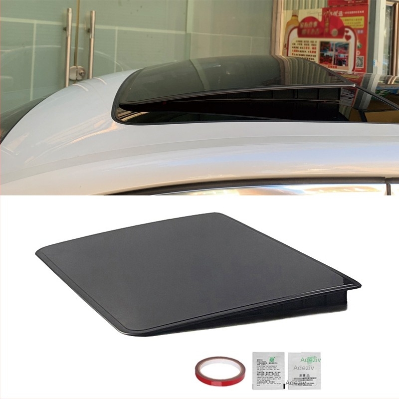 Mașină neagră simulată trapa sunroof auto universal fals trapa sunroof umbrelă trapa sunroof auto durabil modificat pastă decorativă