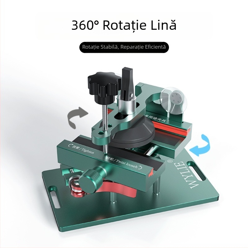 Fixare multifuncțională pentru telefon mobil, fixare laterală pentru ecranul Apple, îndepărtarea sticlei capacului din spate și înlocuirea instrumentului de menținere a presiunii pe capacul din spate