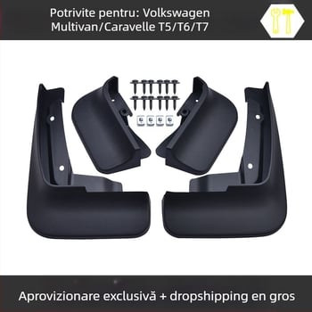 Potrivit pentru Volkswagen Matvey Kailuwei T5T6T7 apărătoare de noroi accesorii de modificare auto cauciuc moale