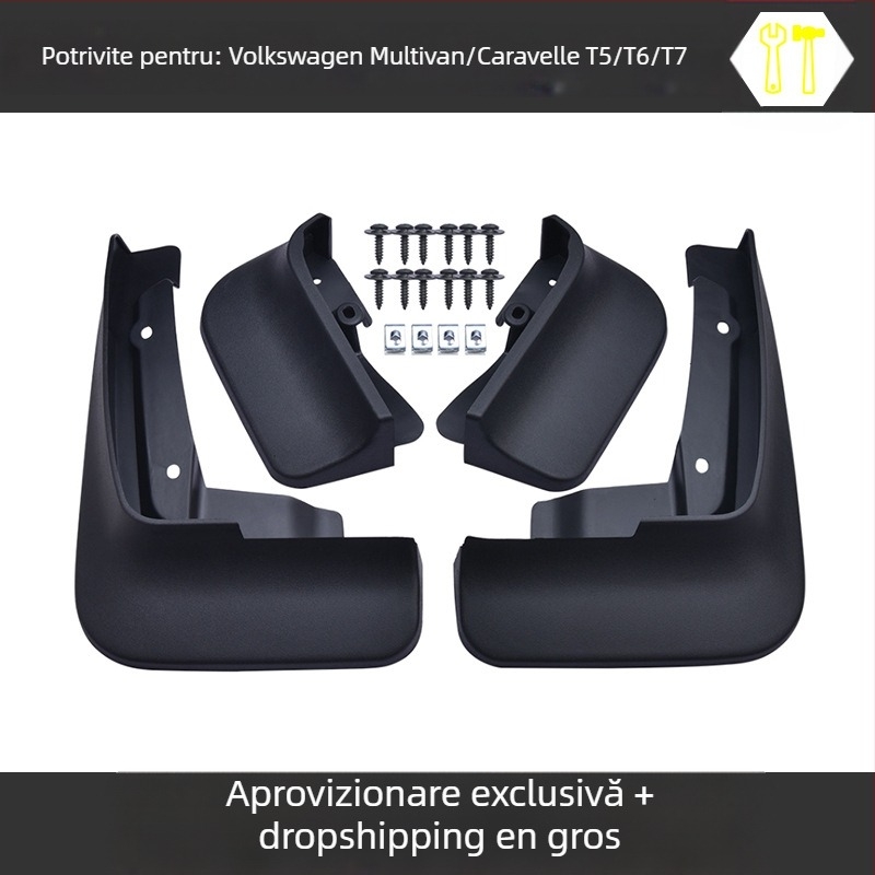Potrivit pentru Volkswagen Matvey Kailuwei T5T6T7 apărătoare de noroi accesorii de modificare auto cauciuc moale