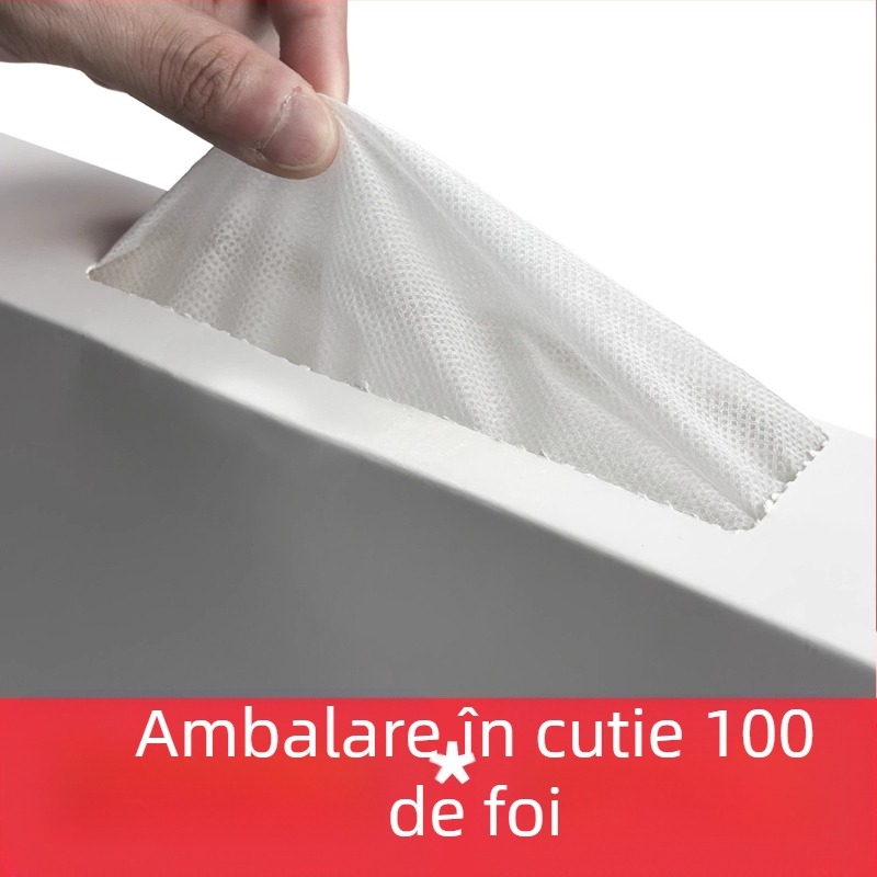 [100 de foi] Mască de probă de unică folosință, nețesută, pentru magazin de îmbrăcăminte, mască de vestiar, respirabilă, prosop, husă