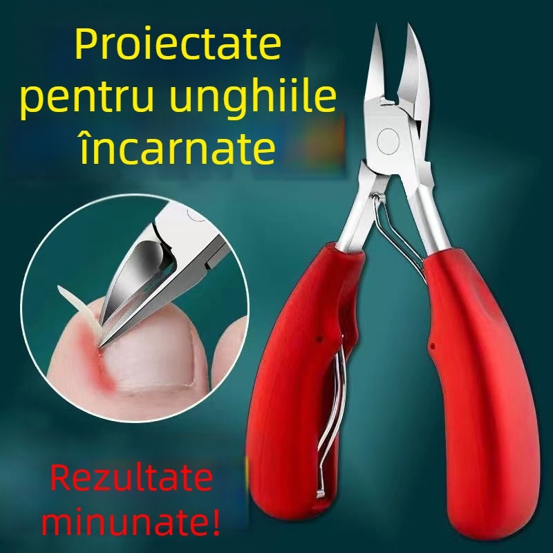 Clește tip cioc de vultur pentru piele moartă, clește oblic special pentru unghii încarnate, foarfecă pentru unghii groase, cuțit pentru pedichiură, clește de unghii cu ghimpat