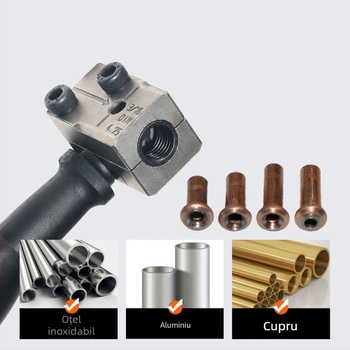 Expansor conductă de frână, țeavă de ulei, țeavă de aer condiționat, alezare cu cap ciupercă, scule pentru țeavă de frână, cap ciupercă 4,75 mm, reparații auto