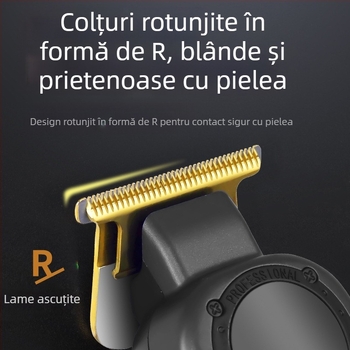 SOLIMPIA Vintage Hair Clipper Men's Razor Electric Clipper USB Reîncărcabilă Hair Salon Oil Head Carving Clipper