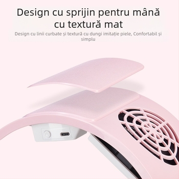 Produs nou 858-m5 Aspirator pentru unghii, en-gros, fabricat în magazin, mic, mare, cu aspirație, colector de praf pentru unghii de birou