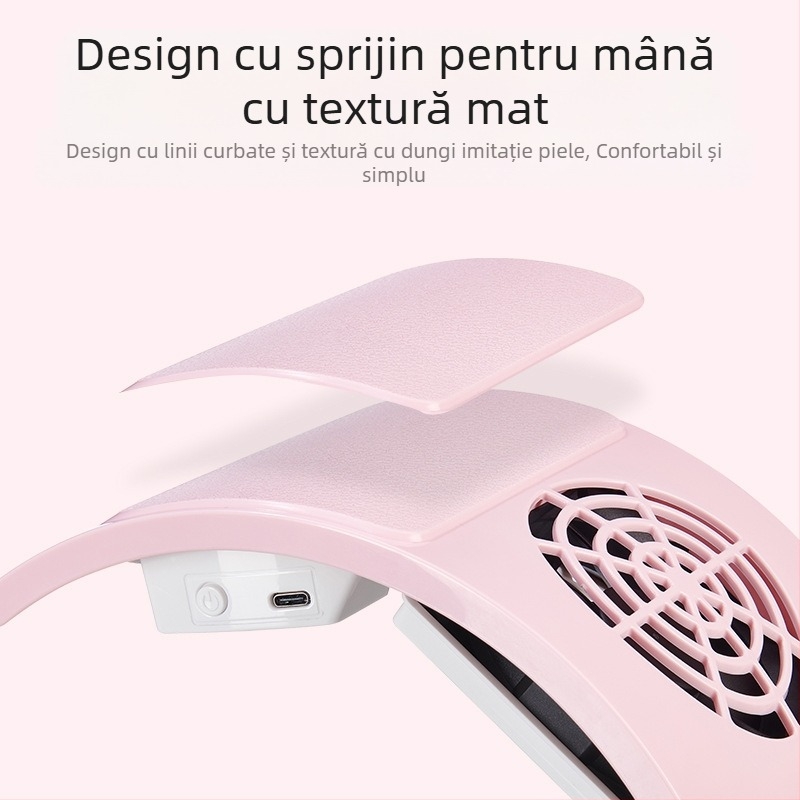 Produs nou 858-m5 Aspirator pentru unghii, en-gros, fabricat în magazin, mic, mare, cu aspirație, colector de praf pentru unghii de birou