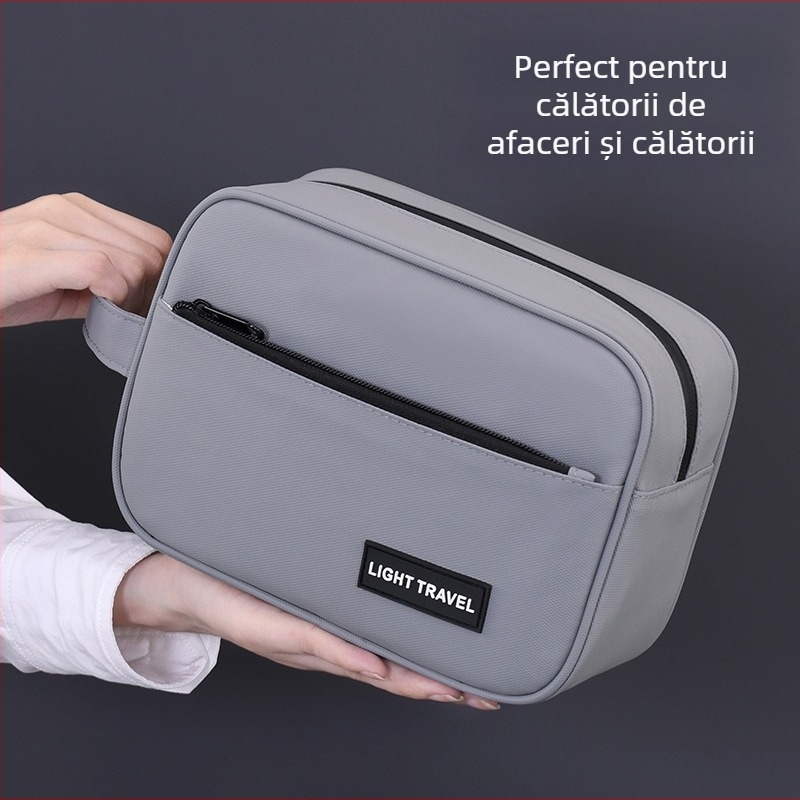 Geantă de toaletă pentru bărbați, de vânzare cu amănuntul, portabilă, multifuncțională, de mare capacitate, impermeabilă, pentru depozitarea cosmeticelor
