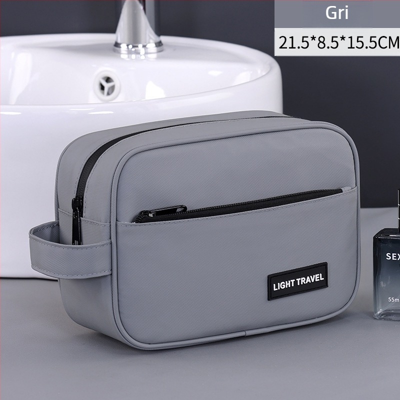 Geantă de toaletă pentru bărbați, de vânzare cu amănuntul, portabilă, multifuncțională, de mare capacitate, impermeabilă, pentru depozitarea cosmeticelor