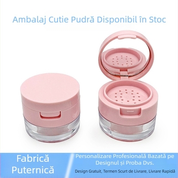 În stoc, cutie de pulbere vrac, ambalare cutie goală 3g5g mini cutie de ambalare cu pulbere de miere, cutie de pulbere izolatoare cu material de ambalare pufoasă